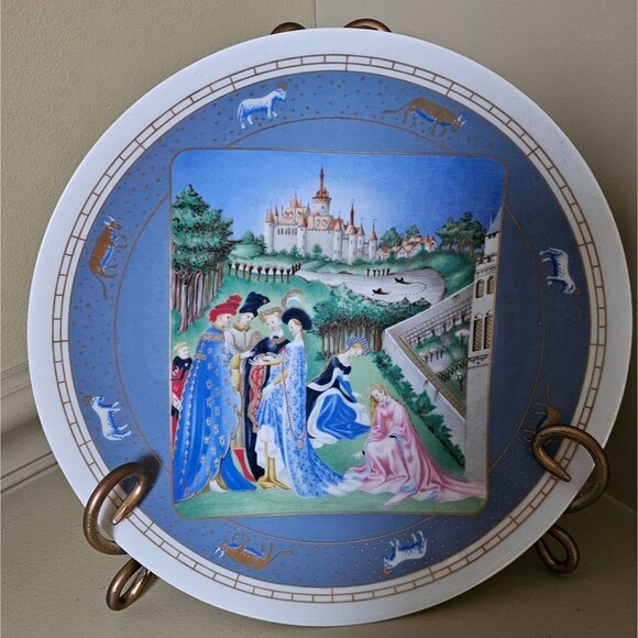 Avril Les Tres Riches Heures de Jean, Duc de Berry Collection -- D’Arceau - Picture 1 of 5